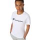 4. Champion Women's Short Sleeve T-Shirt White 118428 WW001