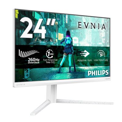 2. Philips Evnia 3000 24M2N3201P/00 computer monitor 60.5 cm (23.8") 1920 x 1080 px Full HD LCD White