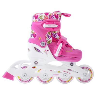 13. Roller skates-rollers-skates adjustable Smj sport Combo Hearts 3in1 Led Jr HS-TNK-000011510