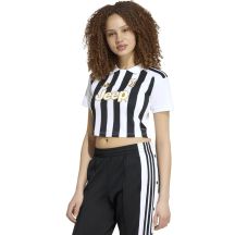 adidas Juventus 26/27 Home Cropped Jersey Women's White/Black KB8878