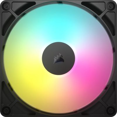 2. Corsair RS140 ARGB Computer Case Fan 14 cm Black 2 pcs.