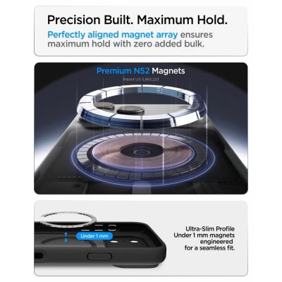 9. Spigen Ultra Hybrid MagSafe case for iPhone 18 Pro Max / 17 Pro Max - frost black