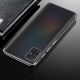 4. Clear Color Case Gel TPU Electroplating frame Cover for Samsung Galaxy A72 4G black