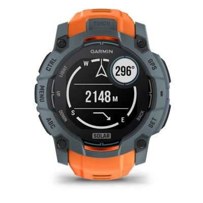8. Garmin Instinct 3 50mm SOLAR Twilight Solstice Watch