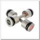 2. Chrome dumbbells 2x8 kg silicone elements HMS Premium HH08