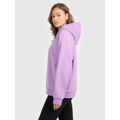 3. Women's sweatshirt with hood, open, 4F 4FRAW25TSWSF2775-52S