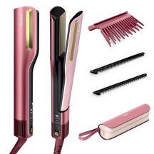 2-in-1 straightener HT401EUPK SHARK pink