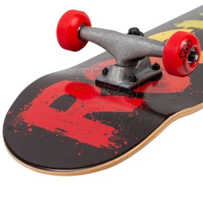 4. Rocket Rasta Fade Skateboard 8" RKT-COM-1535