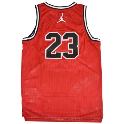 2. Air Jordan Junior Michael Jordan 23 Red Kids' Basketball Jersey - 95A773-R78