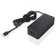 Lenovo 65W USB-C Notebook Power Adapter, GX20P92529, Black
