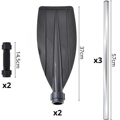20. XQMAX MULTIFUNCTIONAL ALUMINUM PADDLE SUP KAYAK