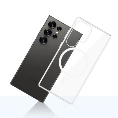 2. 3mk Clear MagCase for Samsung Galaxy S25 Ultra - transparent