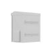 6. WALL-HUNG RACK CABINET 10" HERMETIC IP55 WALL/POLE MOUNTING 320X220X400 GRAY LANBERG (ASSEMBLED)