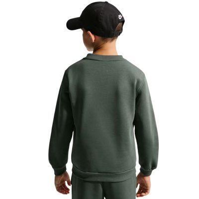 4. Nike Sportswear Club Fleece Kids' Sweatshirt, Dark Green FD3006 305