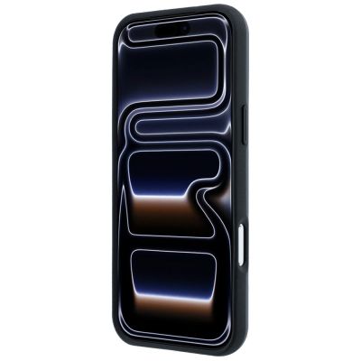 5. Mercedes Leather 3D MagSafe Case for iPhone 18 Pro / 17 Pro - Anthracite