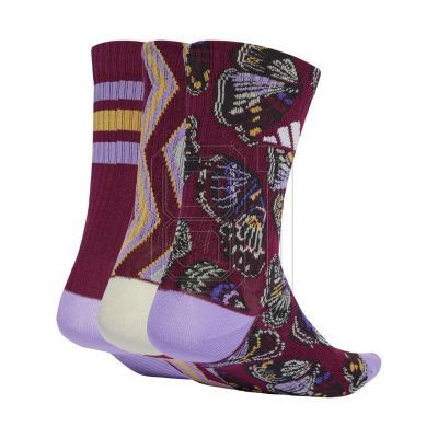 2. Adidas Farm 3 Pairs Per Pack socks JN2676