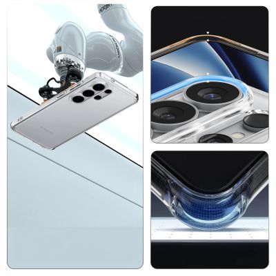 16. Spigen Ultra Hybrid Case for Samsung Galaxy S26 Ultra - Transparent