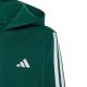 3. adidas Essentials Full-Zip Kids' Sweatshirt Green KT3373