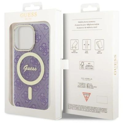 8. Guess GUHMP14LH4STU iPhone 14 Pro 6.1" purple/purple hardcase 4G MagSafe