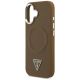 6. Guess Triangle Logo MagSafe case for iPhone 17 - brown