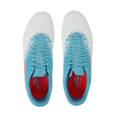 4. Skechers Razor 1.5 Academy TF Football Shoes Blue and White 252016 WTQP