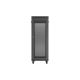 6. 19" 32U 600x1000 black floor-standing rack cabinet with perforated doors LCD Lanberg (Flat Pack)
