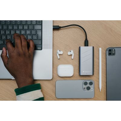 7. Verbatim TurboMetal SSD USB4 2TB USB Type-C USB4 Gen 2x2 Silver