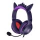 5. Razer Kraken Kitty V2 Wired Over-Ear Headset Microphone Noise Cancelling Gengar Edition