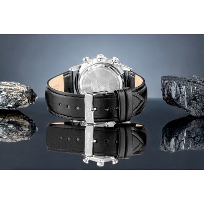 6. Men's Watch Giewont Chronograph Sapphire Black and Blue GW5630-A3