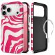 Tech-Protect Lamano MagSafe Case for iPhone 18 Pro Max / 17 Pro Max - White and Pink