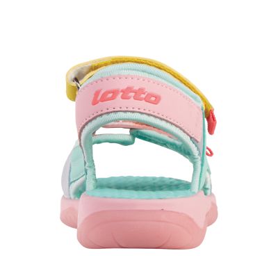 3. Lotto Macarella pink and blue children's sandals 2600620K 4182
