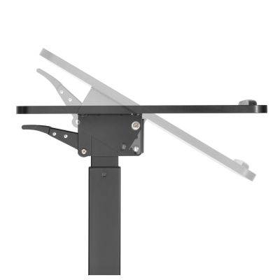 9. Maclean laptop desk, height adjustable, for sitting and standing work, max height 113cm, MC-892B