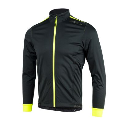 Rogelli jacket PESARO 2.0 black/fluorescent M