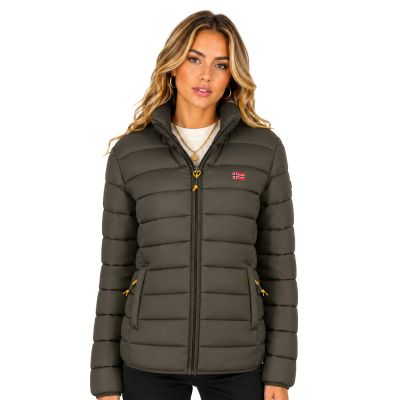 Women’s jacket Geographical Norway ATIKOLOR BASIC DB KAKI LADY 096 (WY4205F/GN-KAKI)