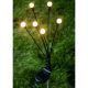 4. SOLAR LAMP DANCING IN THE WIND WHITE BALLS 6 LED 72CM