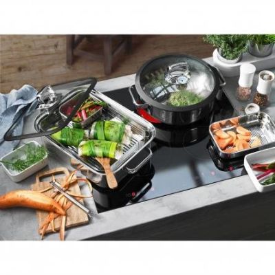 5. WMF Vitalis Steamer - 3.5 l - Stainless steel - Glass - Silicone - Ceramic - Gas - Induction