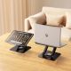 14. Wozinsky WRS-CPY84SB 360 Aluminum Laptop and Tablet Stand + Free Smartphone Stand - Black