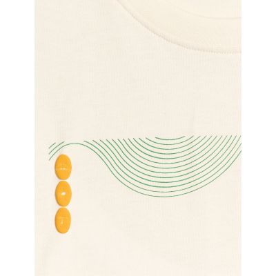 6. Men's regular printed T-shirt 4F 4FRAW25TTSHM3378-11S