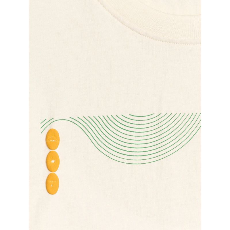 6. Men's regular printed T-shirt 4F 4FRAW25TTSHM3378-11S