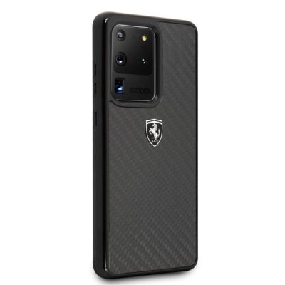 3. Ferrari Carbon Heritage Case for Samsung Galaxy S20 Ultra - Black
