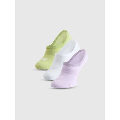 Women's casual ankle socks (SET OF 3) 4F 4FWMM00USOCF473-91S