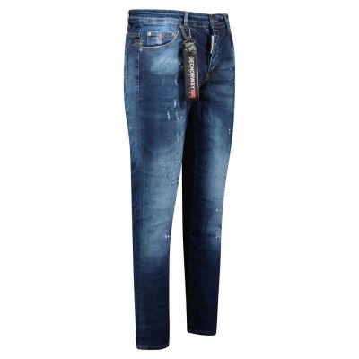 3. Geographical Norway MOD 207 EO MEN 2614 blue men's trousers (SW6365H/GNO-Blue)