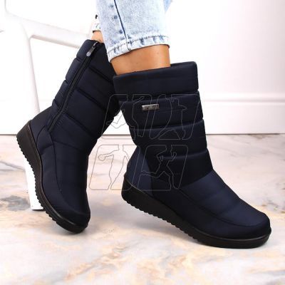 6. High-top snow boots News W EVE436B, navy blue