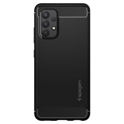 3. Spigen Rugged Armor Case for Samsung Galaxy A52 / A52S - Matte Black