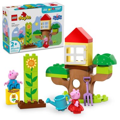 2. LEGO Peppa Pig 10431 Peppa Pig's Garden and Treehouse