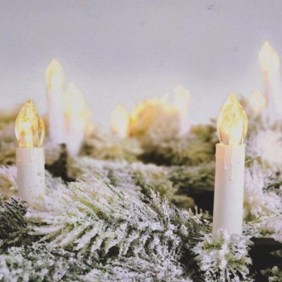 7. CHRISTMAS TREE LIGHTS LIGHT CHAIN CANDLES 50 LED WARM WHITE