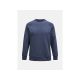 Peak Performance M Original Small Logo Crew sweatshirt blue