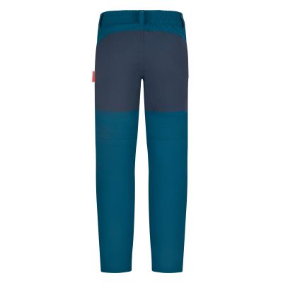 2. Trollkids Nordfjord Slim-Fit Zip-Off Trousers, Blue Madeirowski (853-102)