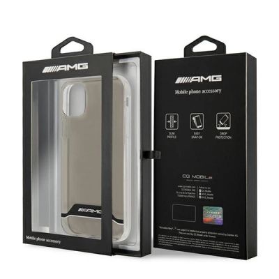 8. AMG Electroplate Black&White Case for iPhone 11 / XR 6.1" - Transparent