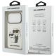 8. Karl Lagerfeld IML NFT Glitter Karl&Choupette Case for iPhone 18 Pro Max / 17 Pro Max - Transparent